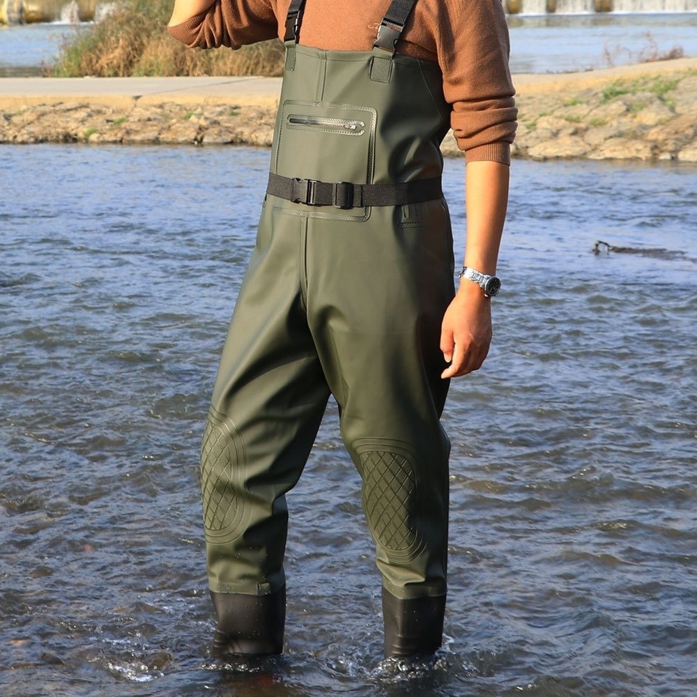 Fishing Pants Waterproof - Comodo tuta da pesca in PVC