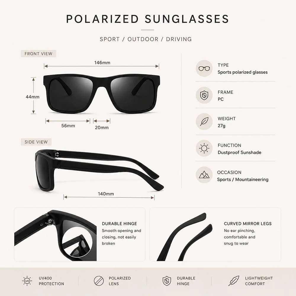 Nuovi occhiali da sole polariz - Fishing Sunglasses Polarized recensione e prezzo
