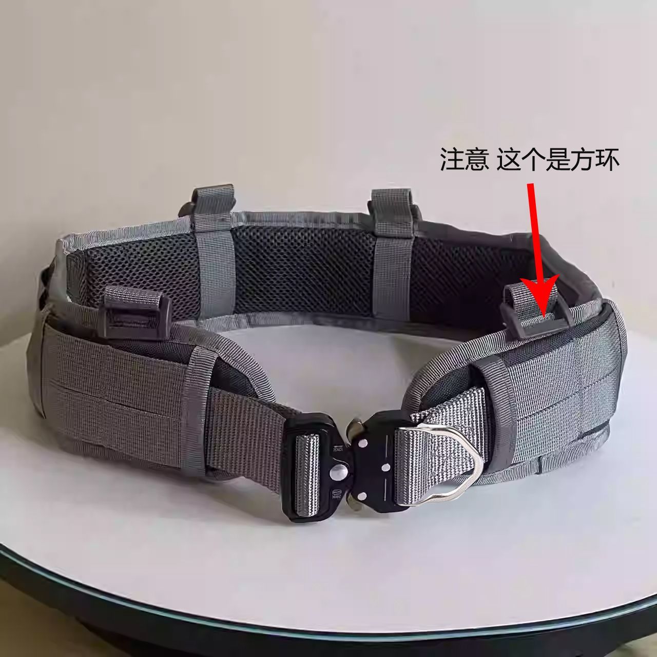 Cintura tattica imbottita nera - Fishing Belt recensione e prezzo